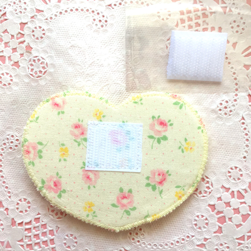 フェルトの名札☆きれいなお姉さん 児童館や保育実習に☆彡ワッペン名