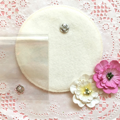 フェルトの名札☆きれいなお姉さん 児童館や保育実習に☆彡ワッペン名