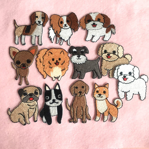 名入れキーホルダー☆犬DOG☆迷子札 チワワ 芝犬 ゴールデンレトリバー