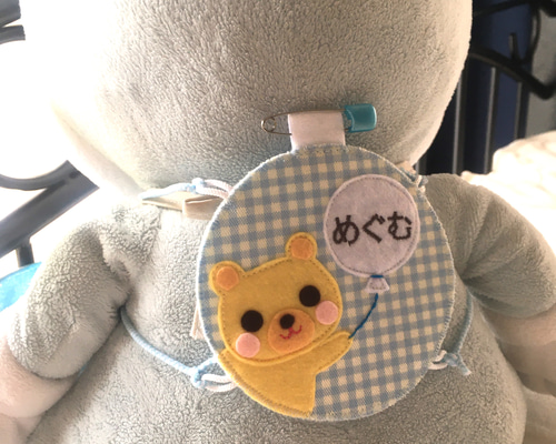 nagisa様ご確認用♡お名前マスクチャーム マスク型名札 背負う名札 雑貨・その他 名札屋さん＊らびりー 通販