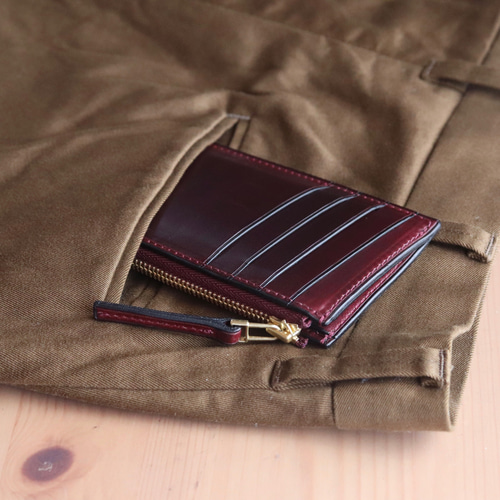 クロムエクセルレザー】フラグメントケース/Burgundy その他ミニ財布