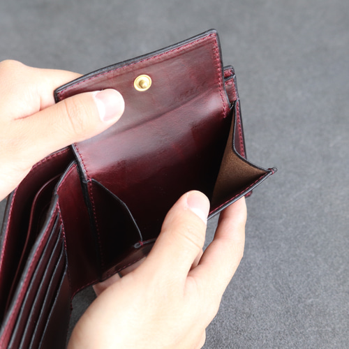 クロムエクセルレザー 二つ折り財布 その他ミニ財布・コンパクト財布