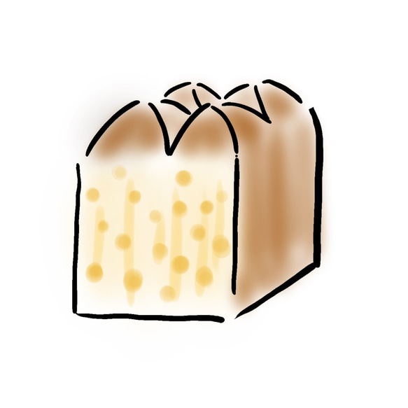 アルテの食パン 大麦&米麹食パン＋あふれる猛烈チーズ「チーズ×チーズさくお」-ゴロゴロチーズが溢れ出す- 1枚目の画像
