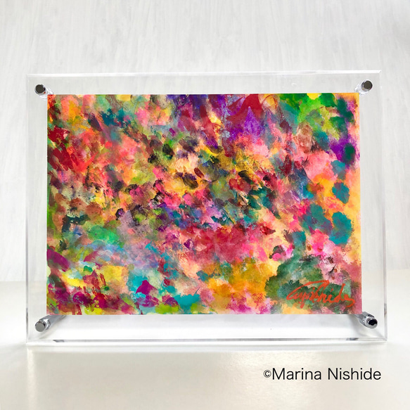 絵画 COCO 祝福を受けとる」＊インテリアート絵画 絵画 coco iro crystal