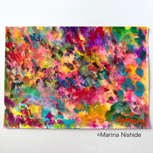 絵画 COCO 祝福を受けとる」＊インテリアート絵画 絵画 coco iro crystal