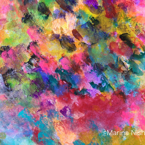 アート絵画 祝福を受けとる」＊インテリアート絵画 絵画 coco iro crystal &l 通販