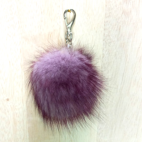 loroPiana グレー ファー キーホルダー BIGファーしっぽキーホルダー / WEGO | ファッション通販 【公式