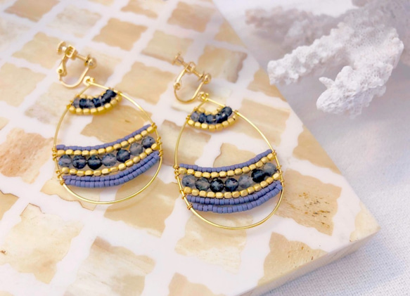 <New! 2019> Morocco earrings 2枚目の画像