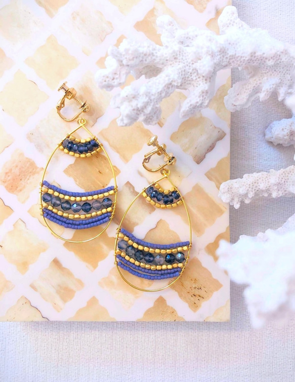 <New! 2019> Morocco earrings 3枚目の画像