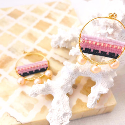 <New! 2019>　Holiday earrings by Slow jewelry 3枚目の画像