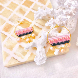 <New! 2019>　Holiday earrings by Slow jewelry 5枚目の画像