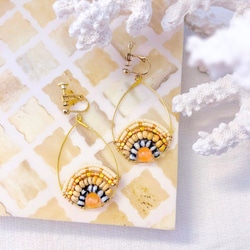 <New! 2019> Holiday earrings by Slow jewelry 2枚目の画像