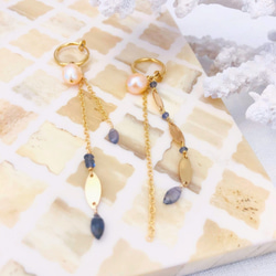 <New! 2019 数量限定> Holiday earrings by Slow jewelry 2枚目の画像