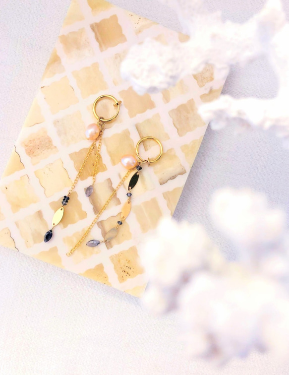 <New! 2019 数量限定> Holiday earrings by Slow jewelry 3枚目の画像