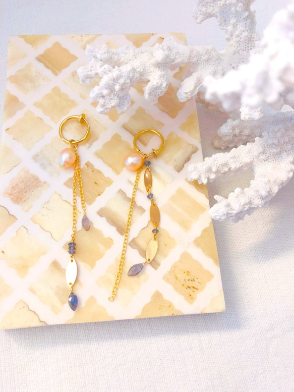<New! 2019 数量限定> Holiday earrings by Slow jewelry 4枚目の画像