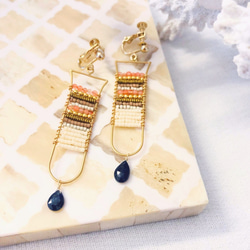 <New! 2019>　Holiday earrings by Slow jewelry 1枚目の画像