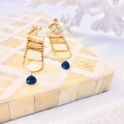 <New! 2019>　Holiday earrings by Slow jewelry 3枚目の画像
