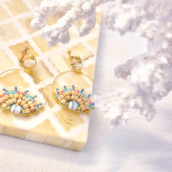 <New! 2019> Holiday earrings by Slow jewelry 2枚目の画像