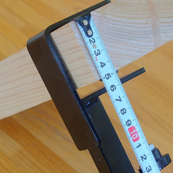 クランプ式　鉄脚　ローテーブル用35cm 4本組 2枚目の画像