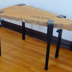 クランプ式　鉄脚　ローテーブル用35cm 4本組 4枚目の画像