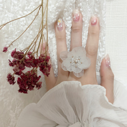 215ビッグフラワーリング 指輪・リング Holic mii 通販 6557425