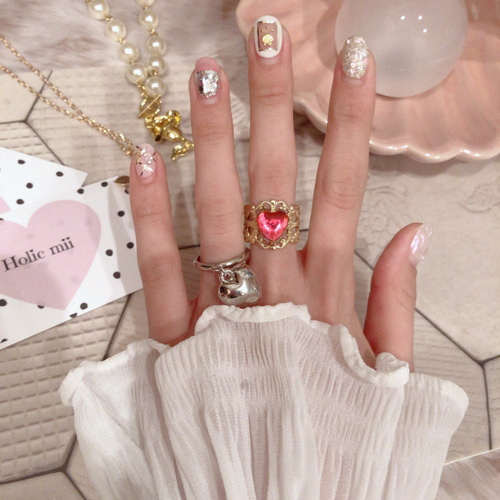 指輪・リング BUI / HEART OPEN R SYKIA 指輪 リング Open Heart Ring #3 レディース : ZOZOTOWN
