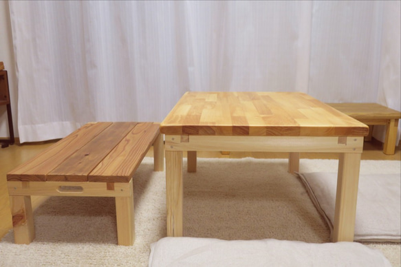 子供テーブル 兼 ローテーブル 3枚目の画像