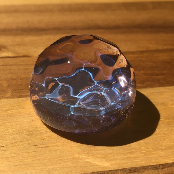 玻璃物體-藍光波-玫瑰石英玻璃 第9張的照片