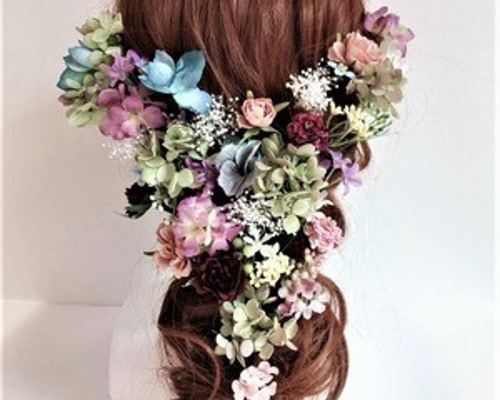 造花のヘアアクセサリー 0_f2bc0d9fb1ea7d7b5aaaf54b3b7e