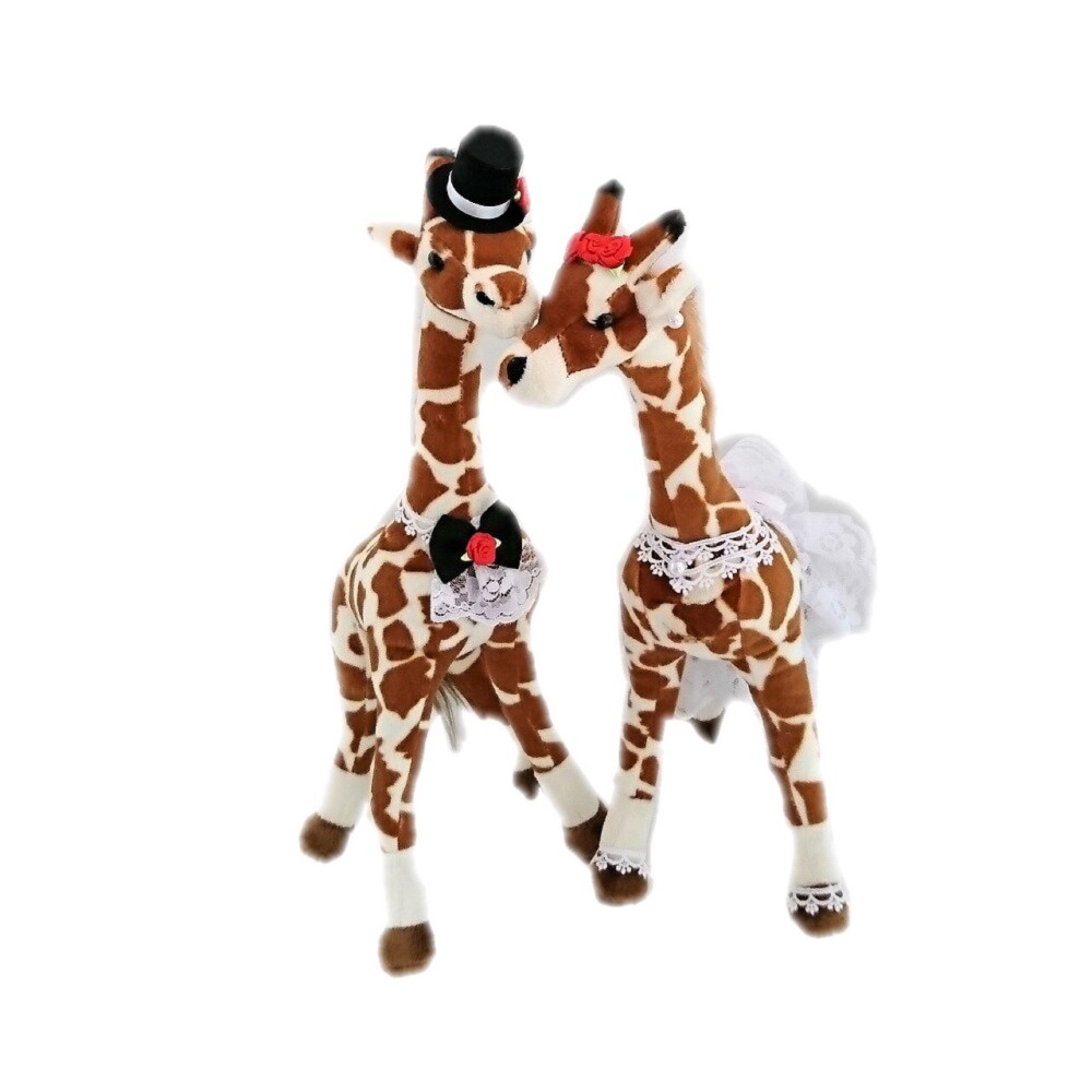 キリンのウェルカムドール 完成品｜ウェディング（ギフト対応）結婚式 ぬいぐるみ 人形 受付装飾に　フォトブース　演出