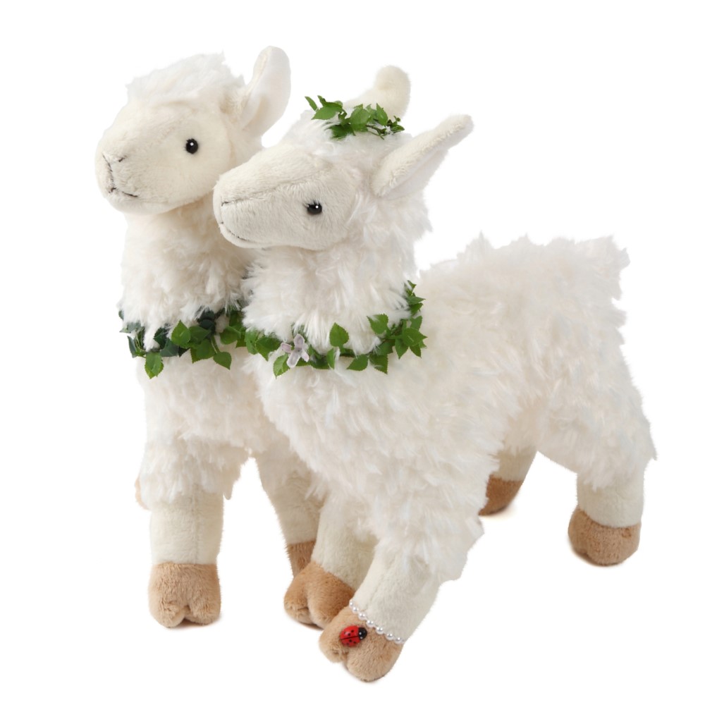 ウェルカムドール アルパカ 完成品、結婚式ぬいぐるみ　ウェディングドール　結婚祝い　アルパカ　ラブパカ　結婚式 受付