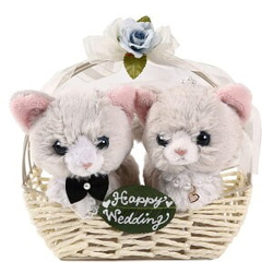 ぬいぐるみ用ウェディングパーツセット(М)（手作りウェルカム