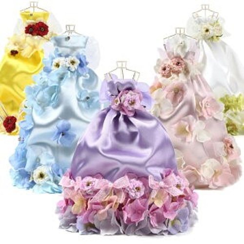 はるさめ　ドレス色当てセット キット品】ドレス色当てセット 手作り DIY 受付装飾 ミニチュア