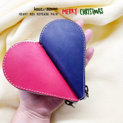 Creema限量版聖誕‥豐滿的心♡配對鑰匙包，Osoro，配對禮物，包裝 第9張的照片