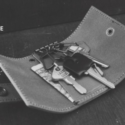 【受注生産】dosunt　leather keycase / coloful 3枚目の画像