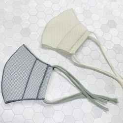 2WAY 無紡布口罩 由抗病毒材料製成的口罩罩 易於呼吸 NO1 (FM210009) 第3張的照片