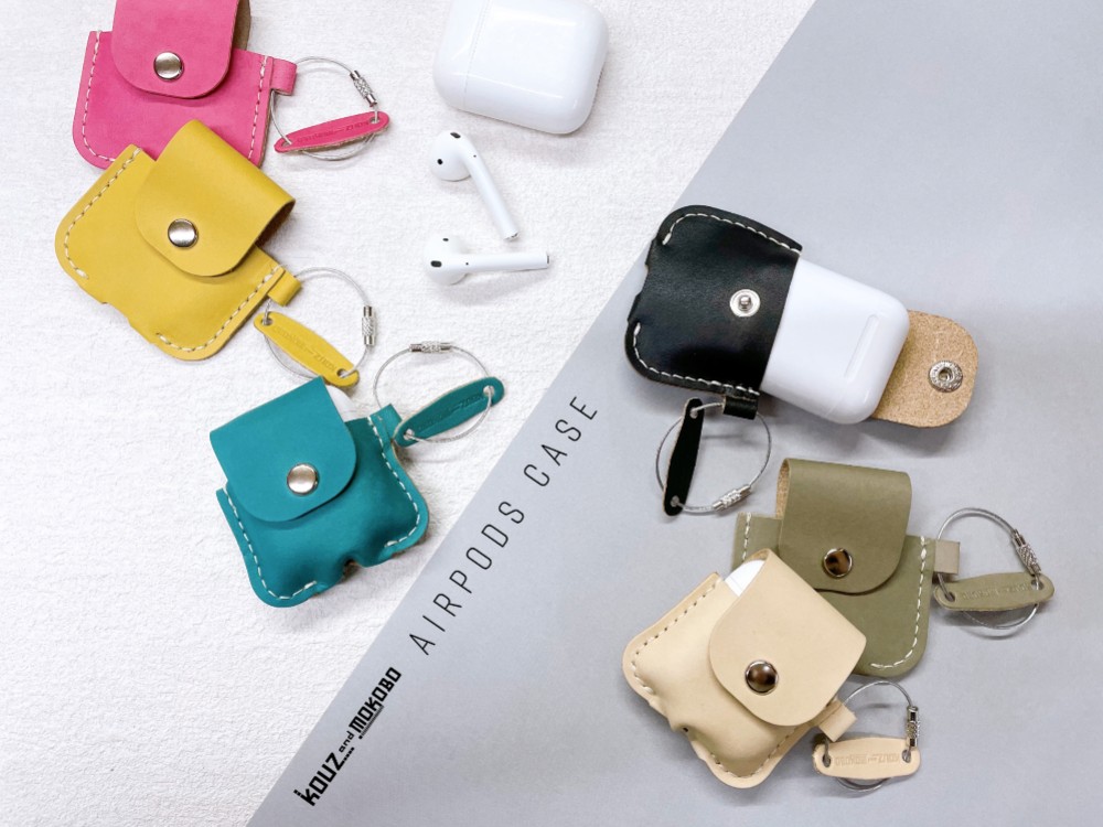 CAFUNE AirPodsケース Cafuné - Stance Pod AirPods Case - Camel