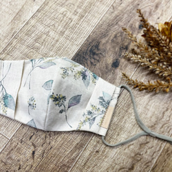 降價⬇︎ 2WAY / 棉麻麵膜罩，使帶有濕潤花卉圖案的無紡布面膜變得時尚Made in Japan Sofree proces 第3張的照片