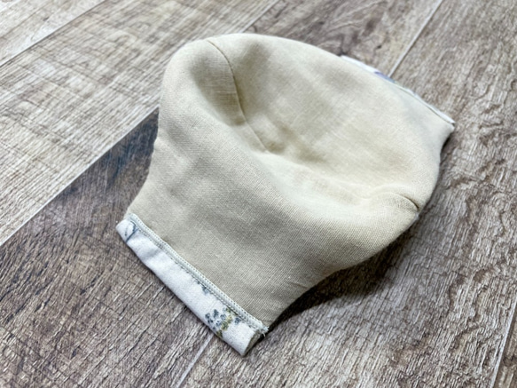 降價⬇︎ 2WAY / 棉麻麵膜罩，使帶有濕潤花卉圖案的無紡布面膜變得時尚Made in Japan Sofree proces 第6張的照片