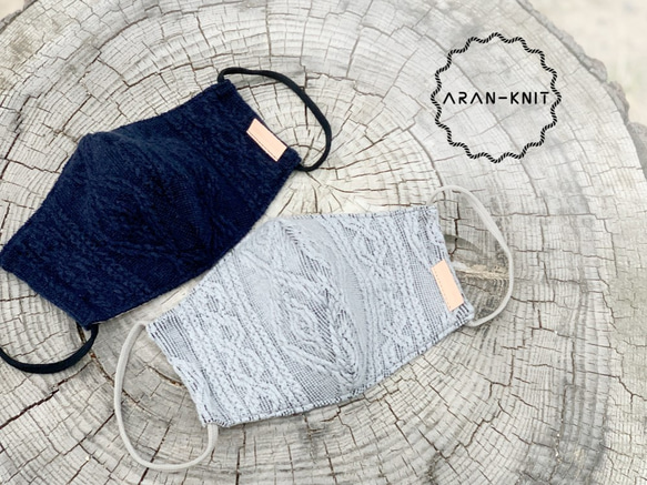 降價⬇︎ 秋季Alan Knit ◆ 絞花針織舒適W 紗布立體佈面罩時尚皮牌男士OK 第6張的照片
