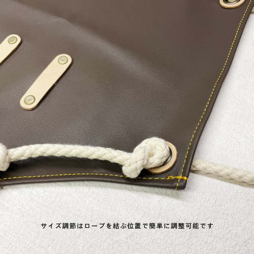 【新品未使用】本革製エプロン 0_0a8bbb520be9ffb33b9448c387e2