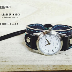 【訂製】W band leatherwatch / coloful 第2張的照片