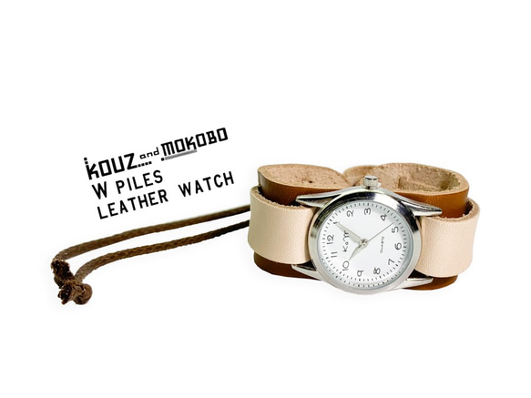 ▲ WPILES Bicolor “W Piles Watch” 讓衰老變得有趣的金屬過敏◎ (WPW-BWW-B) 第1張的照片