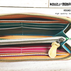 【訂製】round long wallet / full zip 第3張的照片