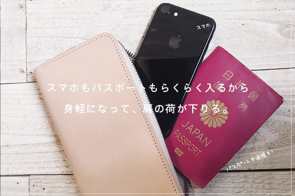 ▲ROUND ワクワク飛び出すカラフルポップ＂ラウンドジップ 財布＂スマホもＯＫ（RZW-NTYR-CNY-H) 6枚目の画像