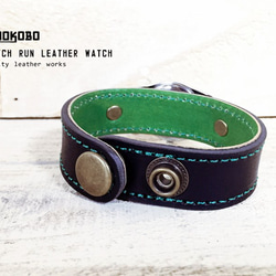 【訂製】stitch run leatherwatch / traditional 第4張的照片