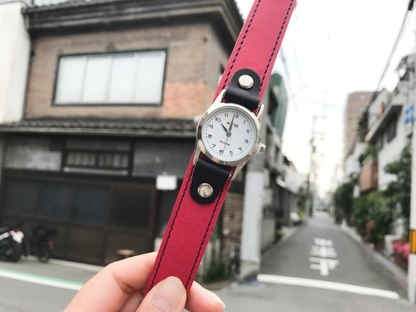 [免運費] 每天都想佩戴的手錶“Stitch Run Watch” Made to order (SRW-ROK-NN) II 第1張的照片