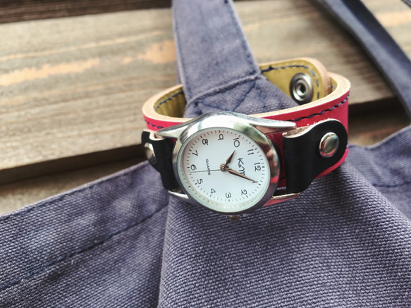 [免運費] 每天都想佩戴的手錶“Stitch Run Watch” Made to order (SRW-ROK-NN) II 第2張的照片