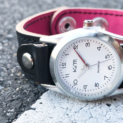 【免運費】每天都想佩戴的定製手表“Stitch Run Watch”（SRW-KPK-KS）II 第1張的照片