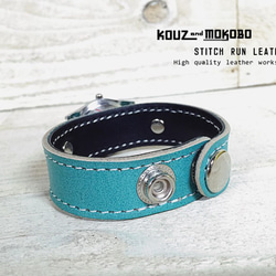 STITCH RUN LEATHER WATCH　手錶 // 接單製作 第2張的照片